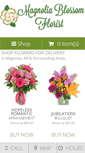 Mobile Screenshot of magnoliablossomflorist.com